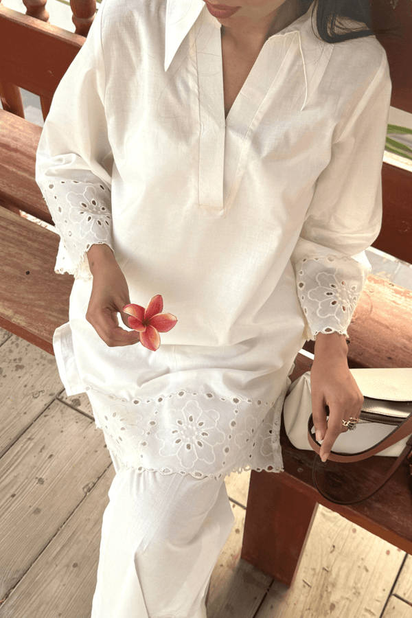 KAIRA IN CREME WHITE