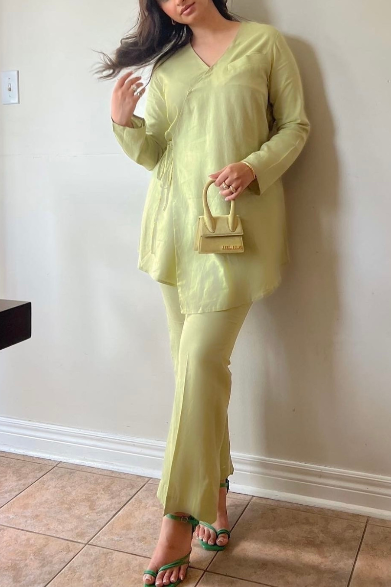 SUMMER SET IN PISTACHIO